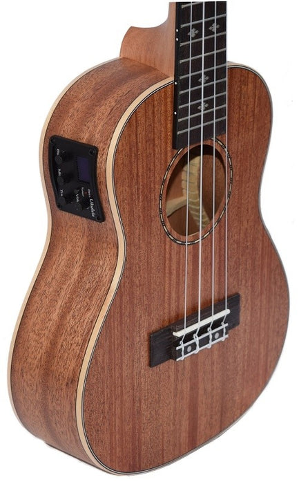 Aloha SM2400E Solid Top Series w/Pickup, Soprano