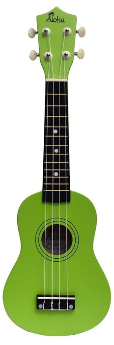 Aloha UK402 Soprano Ukulele - Apple Green