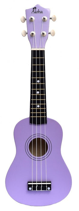 Aloha UK402 Soprano Ukulele, Purple