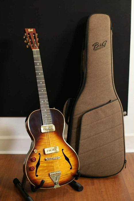 B&G Crossroads Series Little Sister Non-Cutaway - P90s Left-Handed, Tobacco Burst - Used