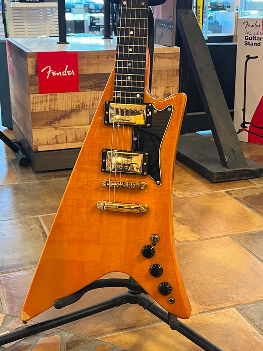 Dillion DMOD-59V 6 String Electric Guitar, Natural - Used