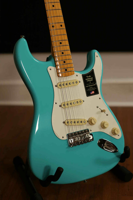 Fender American Vintage II 1957 Stratocaster, Maple Fingerboard, Sea Foam Green, B-Stock