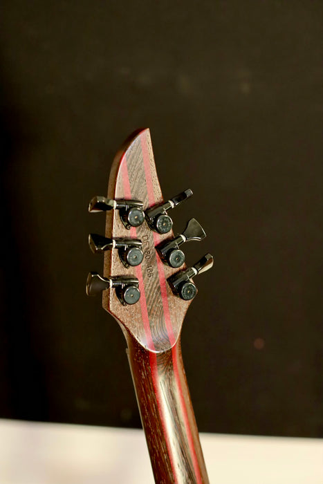 Mayones Duvell Elite 6 Quilted Maple Top Blue Gloss W/Case - Used