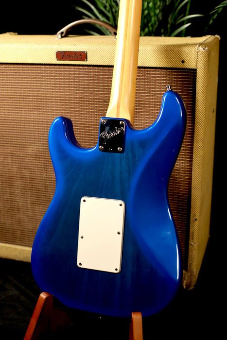 Fender Stratocaster Plus Deluxe Blue Burst W/Case - Used