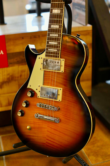 Reverend Roundhouse Left-Handed, Sunburst - Used