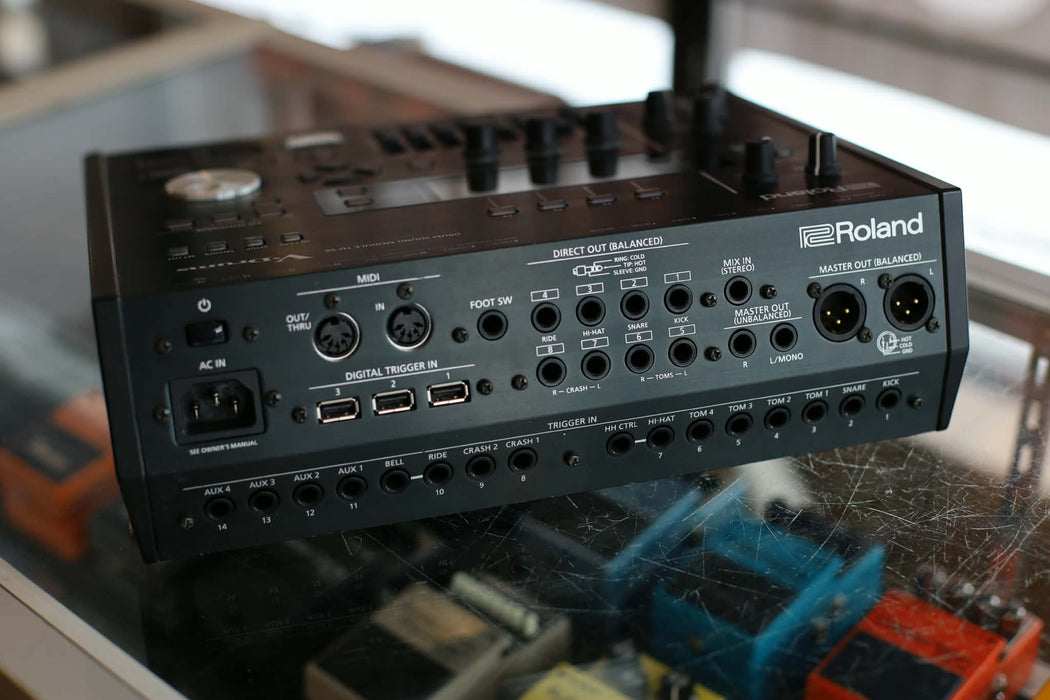 Roland TD-50X V-Drum module, w Drum-tec and the eDrum Workshop Packages Installed - Used