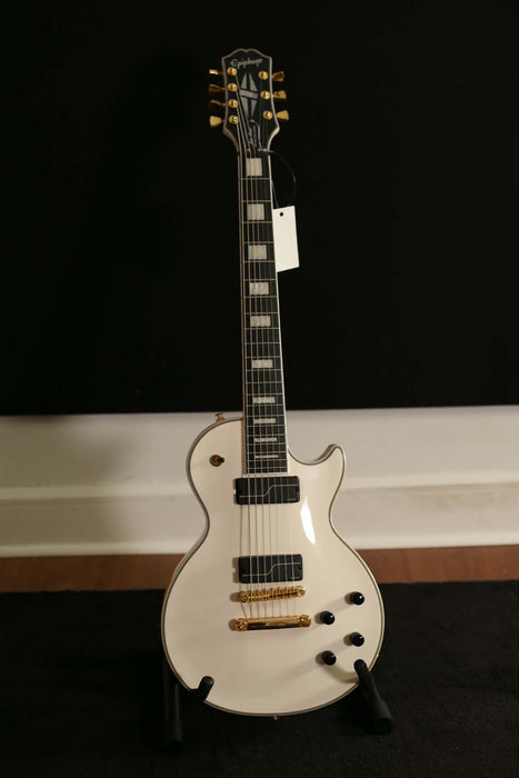 Epiphone Matt Heafy Les Paul Custom Origins 7 cordes - Blanc os