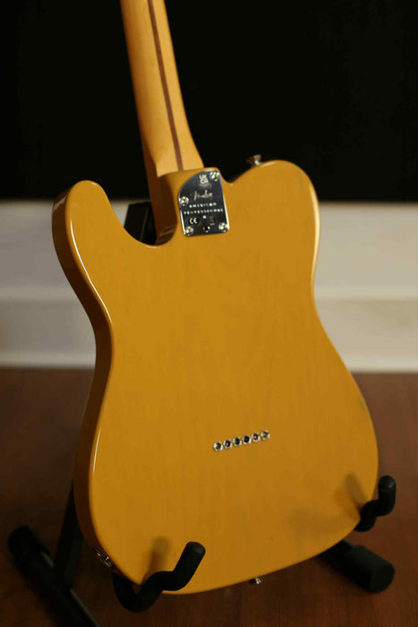 Fender American Professional II Telecaster Maple Fingerboard, Butterscotch Blonde, w/case - Used
