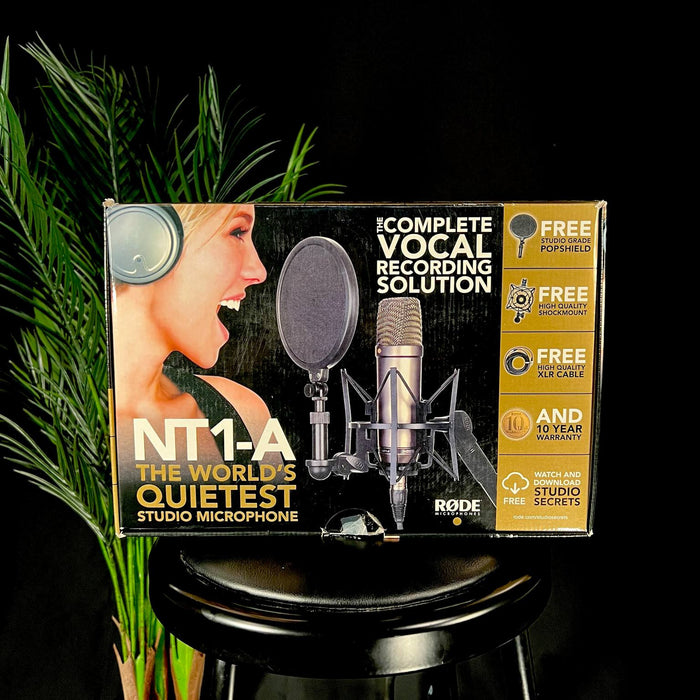 Rode NT1-A Kit w/ Shockmount and Pop Filter