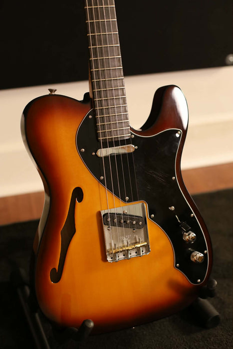 Fender Limited Edition Suona Telecaster Thinline, touche en ébène - Violin Burst - Démo