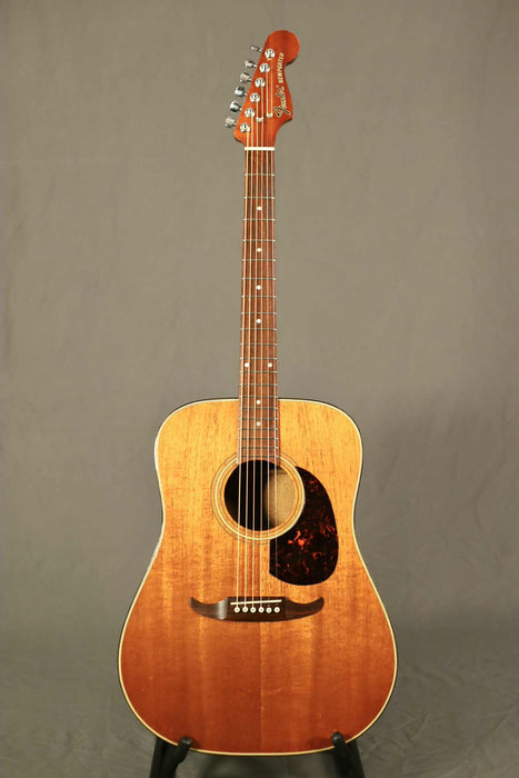 Fender Newporter California Series Acoustic Dreadnought 80s Mahogany Made in Japan - Used w/case