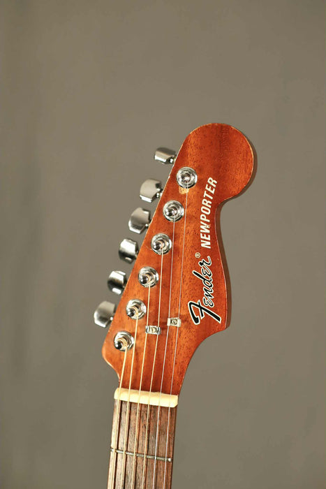 Fender Newporter California Series Acoustic Dreadnought 80s Mahogany Made in Japan - Used w/case