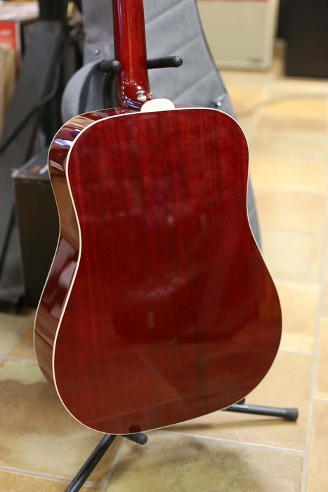 Guild D-140 Dreadnought Acoustic Guitar Cherry Burst Used w/Guild Deluxe Gigbag