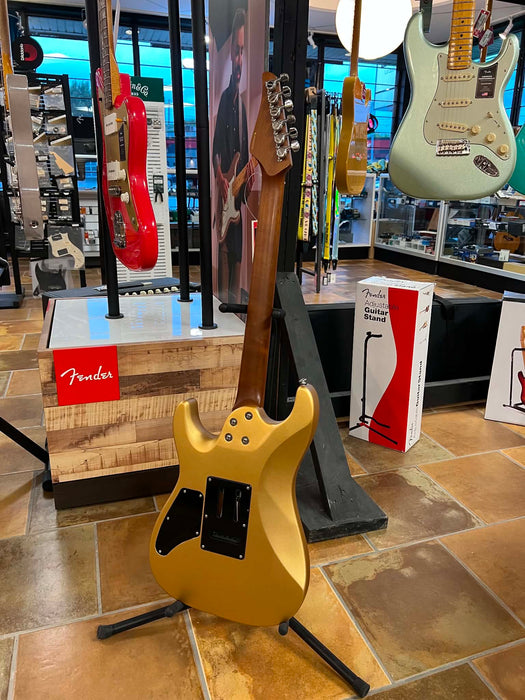Soloking MS-1 Custom 24 HSS Flat Top in Satin Shoreline Gold - used