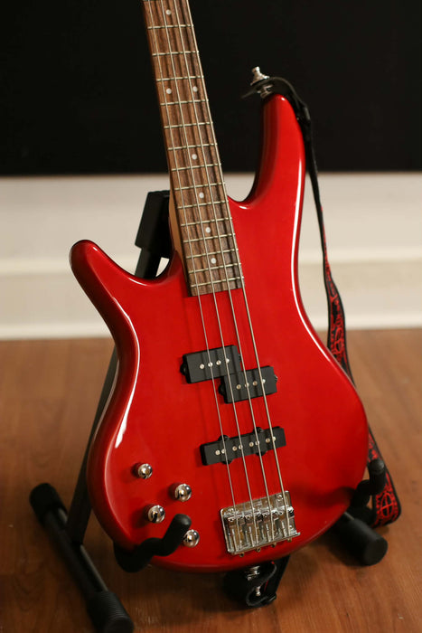 Ibanez GSR200L Gio Electric Bass Left-Handed,  Apple Candy - Used