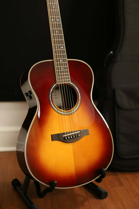 Yamaha LS-TA TransAcoustic Small Body Guitar - Brown Sunburst  w/case - Used