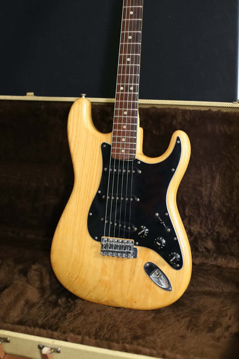 Fender Stratocaster 1976 w/Hardshell Case, Natural - Used