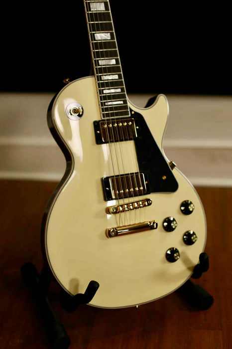 Gibson '70s Les Paul Custom Electric Guitar - Buttercream Top