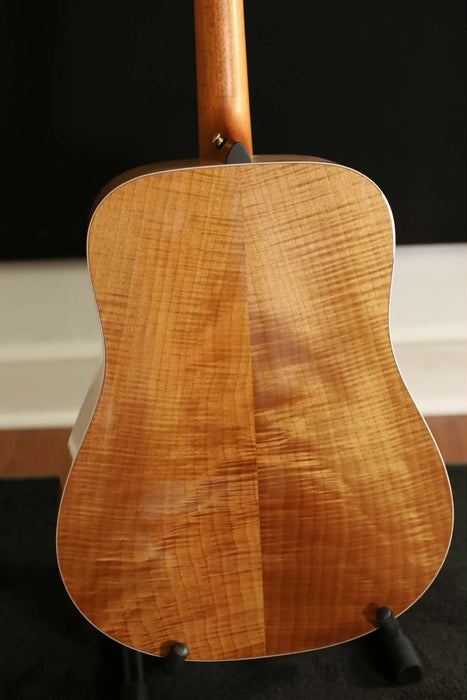Boucher Studio Goose Grand Reserve Dreadnought Torrified Flamed Maple 3A w/case - Demo
