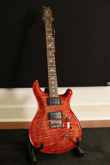 PRS Custom 24 Mango Top Limited Edition Electric Guitar w/Hardshell Case, Blood Orange