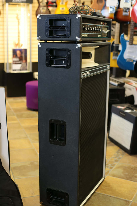 Acoustic 270 Bass Amp and 201 Cab - Used
