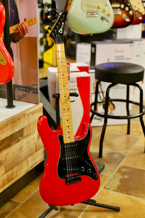 Charvel by Jackson 1987 MIJ Model 1A SSS Maple Fretboard, Gloss Red - Used