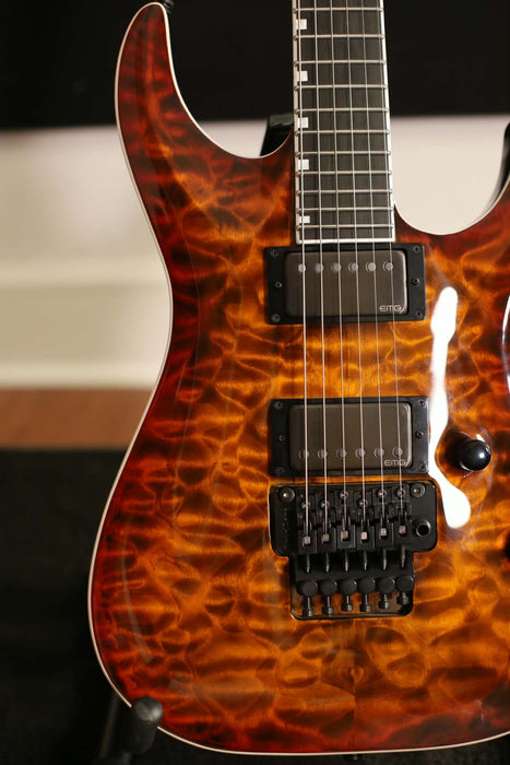 ESP E-II HORIZON FR-II, Tiger Eye Sunburst - Demo