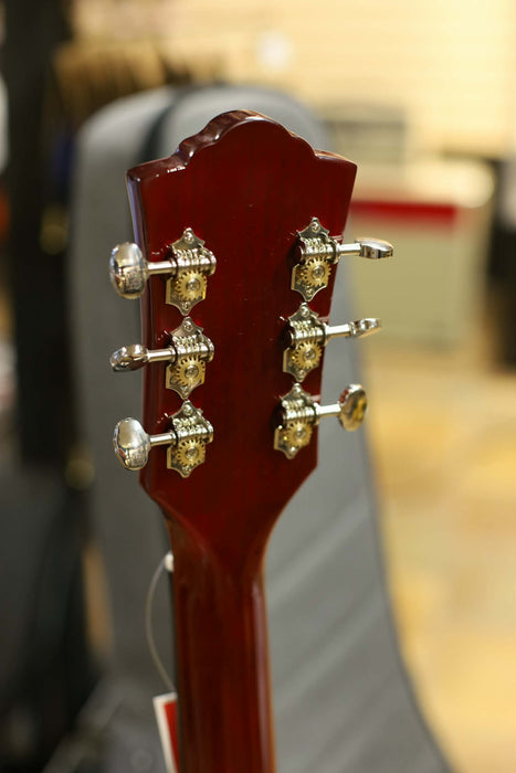 Guild D-140 Dreadnought Acoustic Guitar Cherry Burst Used w/Guild Deluxe Gigbag