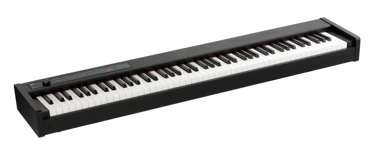 Korg D1 88-Key Stage Piano With RH3, Black