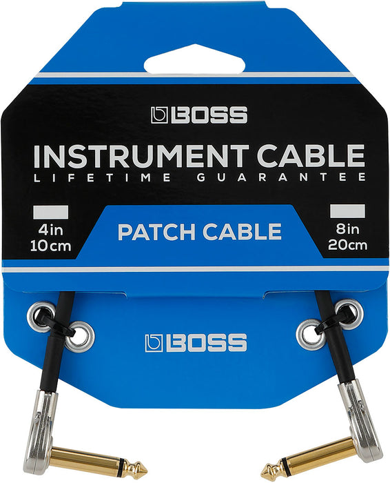Boss BPC-8 8" Patch Cable with Pancake Jacks