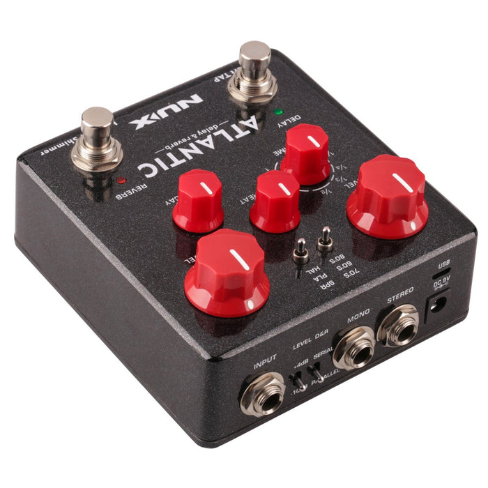 NUX Multi Delay and Reverb Effect Pedal