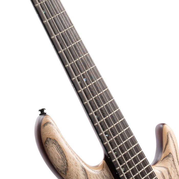 Cort A5-ULTRA-ASH-CASE-ENB A5 Ultra Ash Electric Bass w/Case, Etched Natural Black