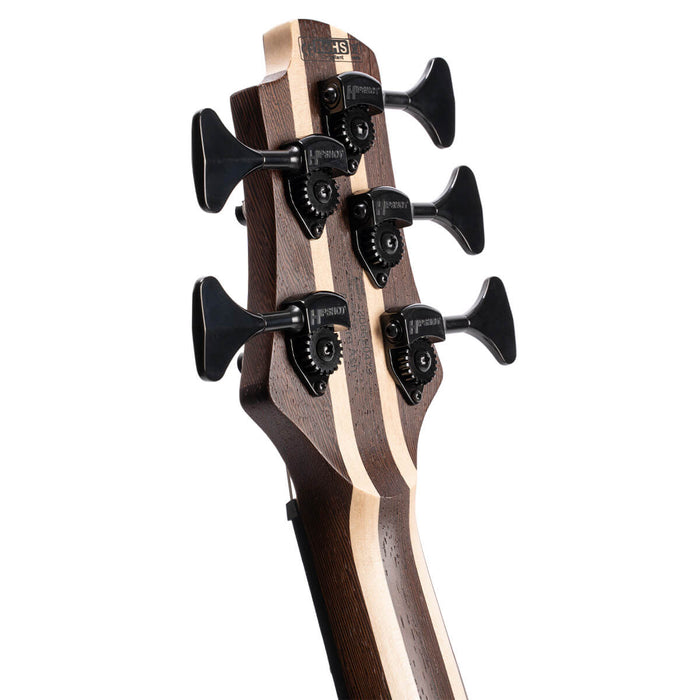 Cort A5-ULTRA-ASH-CASE-ENB A5 Ultra Ash Electric Bass w/Case, Etched Natural Black
