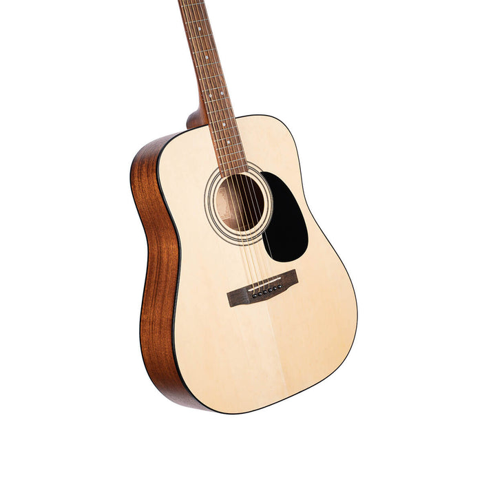Cort AD810-OP Standard Series Spruce Top Acoustic Guitar, Open Pore