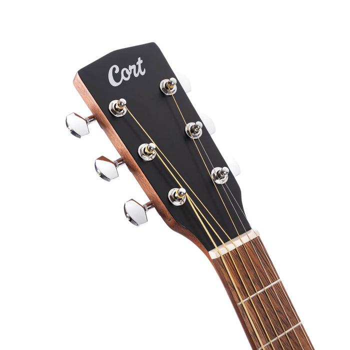 Cort AD810-OP Standard Series Spruce Top Acoustic Guitar, Open Pore