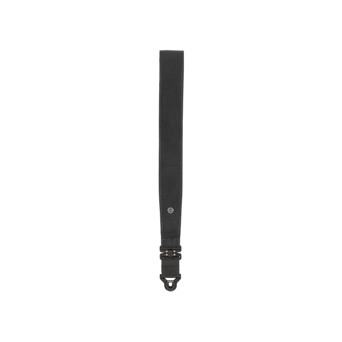 D'Addario 25BALSV00 Comfort Leather Auto Lock Swivel Strap, Black