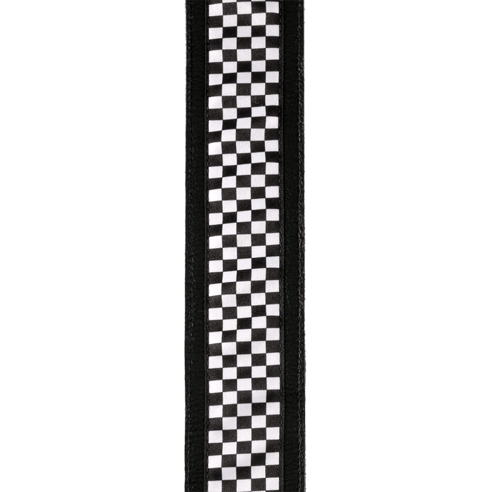 D'Addario Checkered Strap, Black
