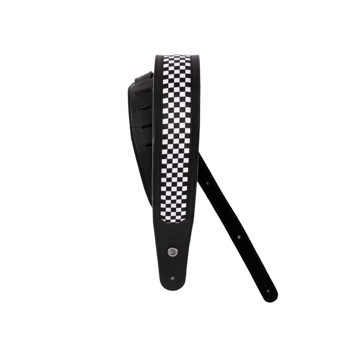 D'Addario Checkered Strap, Black