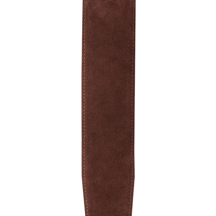 D'Addario Suede Guitar Strap - Cognac