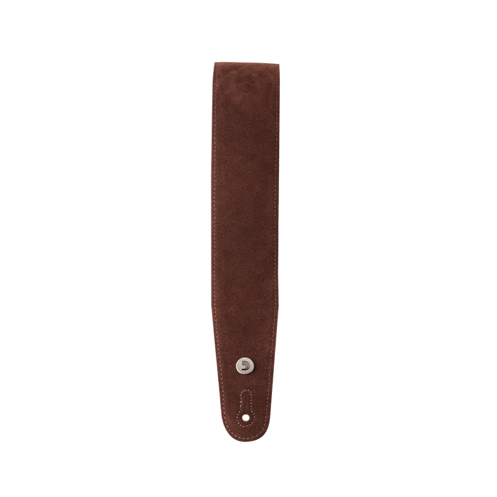D'Addario Suede Guitar Strap - Cognac