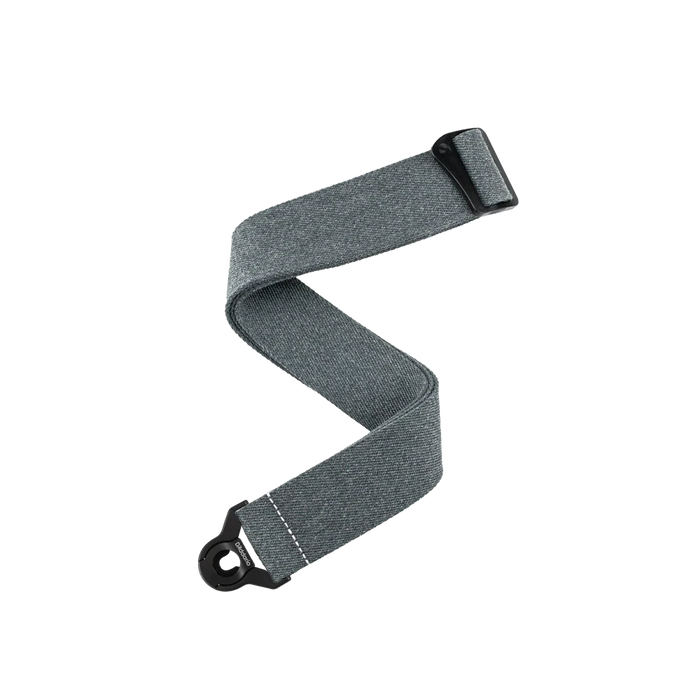D'Addario 50mm Auto Lock Guitar Strap, Skater Grey