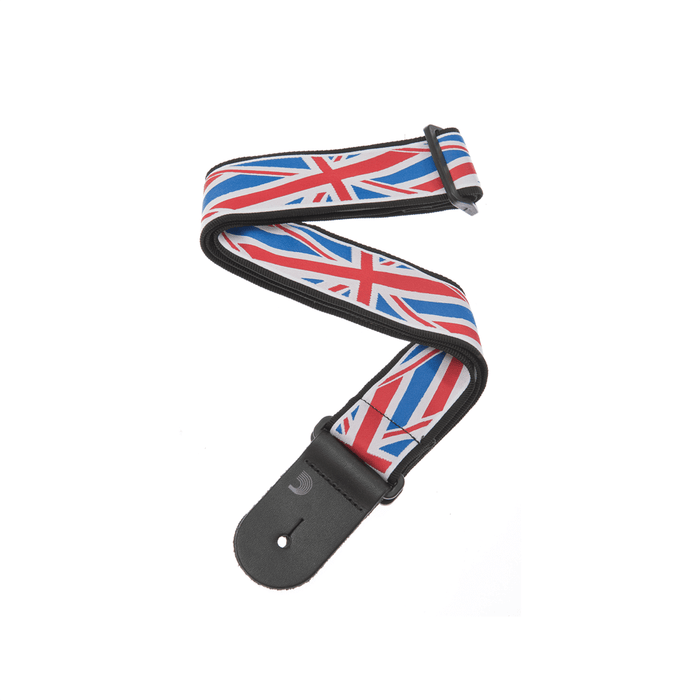 D'Addario Woven Guitar Strap - Union Jack
