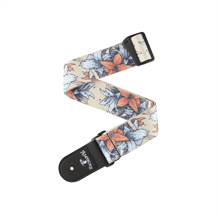 D'Addario Alchemy Guitar Strap - Death in Bloom