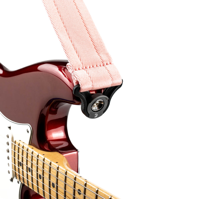 D'Addario 50MM Auto-Lock Guitar Strap New Rose