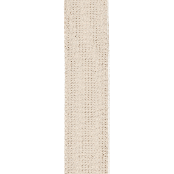 D'Addario Cotton Guitar Strap - Natural