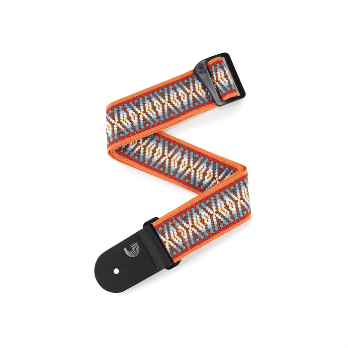 D'Addario Woven Guitar Strap - Sunrise Hootenanny