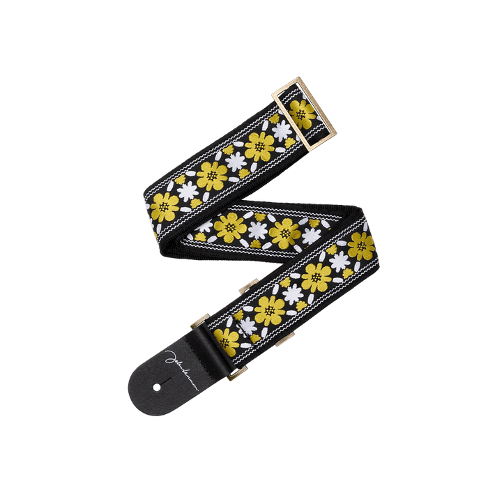 D'Addario John Lennon Signature Strap - Rooftop Jacquard