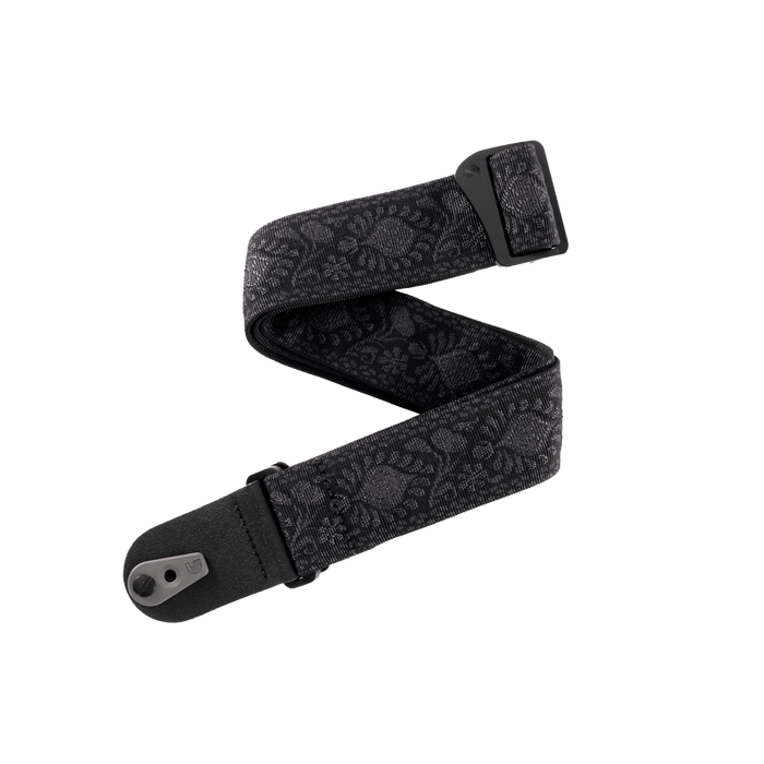 D'addario 50mm Pad Lock Strap, Monterey Black