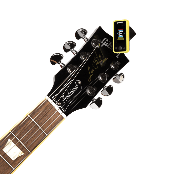 Planet Waves Eclipse Headstock Tuner - Yellow