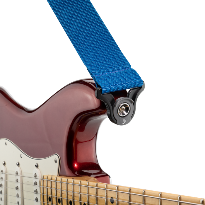 D'Addario 50mm Poly Auto-Lock Guitar Strap - Blue